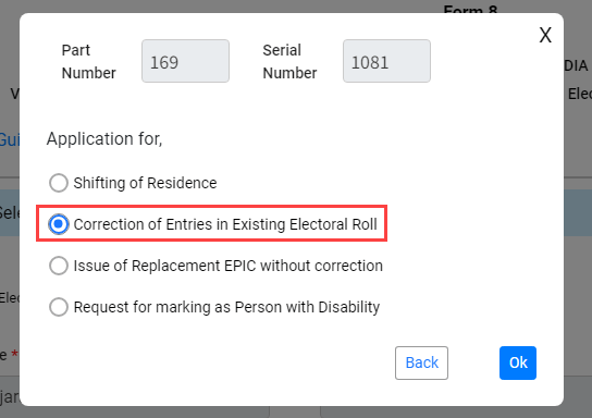 Register/Update Mobile Number With Voter Card (EPIC) Online