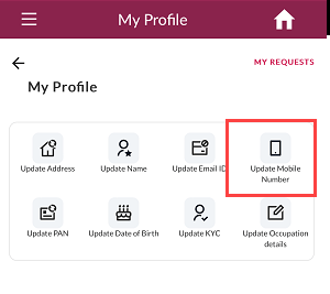 Change Axis Credit Card Registered Mobile Number Online