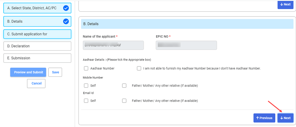 Duplicate Voter ID Card Apply Online