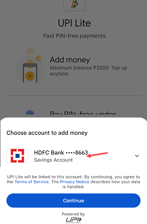 Google Pay UPI Lite Activation & How to Add Money