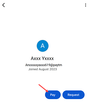 Google Pay Money transfer using UPI Number