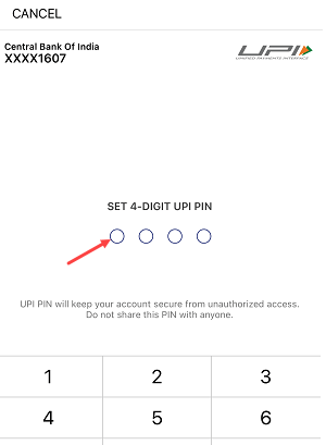 Create Central Bank of India UPI Account on PayTM and Create your UPI PIN