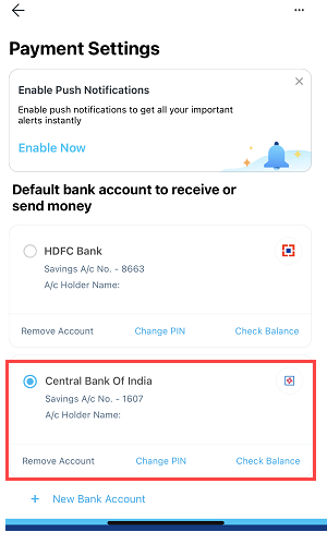 Create Central Bank of India UPI Account on PayTM and Create your UPI PIN