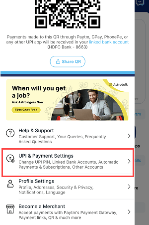 Create Central Bank of India UPI Account on PayTM and Create your UPI PIN