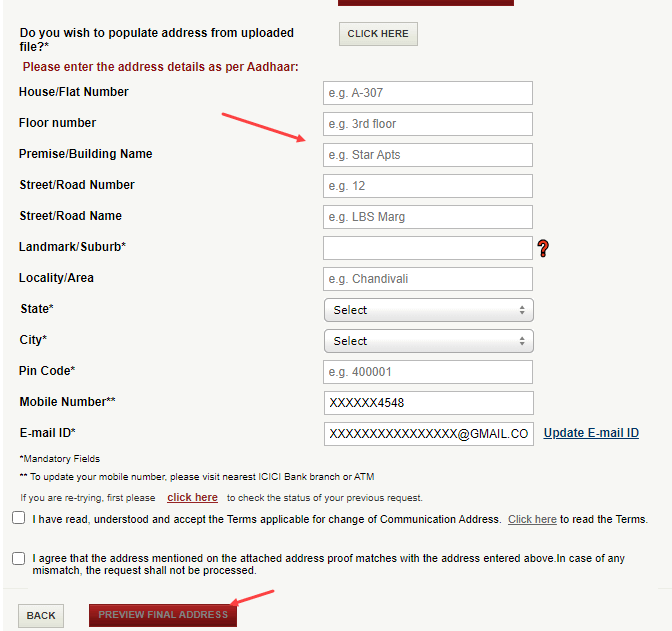 How To Change/Update ICICI Bank Account Address Online