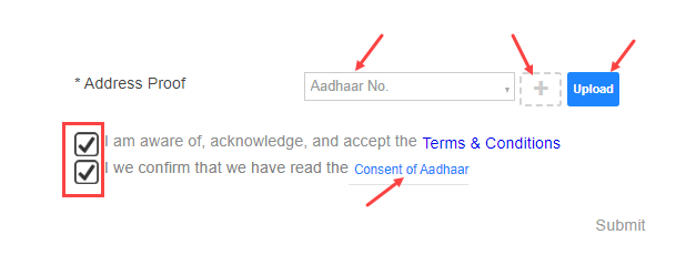 Change HDFC Bank Account Address Online
