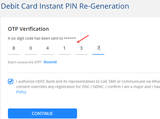 Generating HDFC Debit Card ATM PIN Without Using Mobile Banking & Net Banking