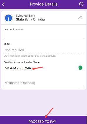 Transfer Money To Bank Account Number on PhonePe