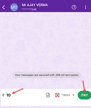 Transfer Money To Bank Account Number on PhonePe
