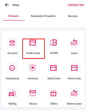 Axis Credit Card PIN