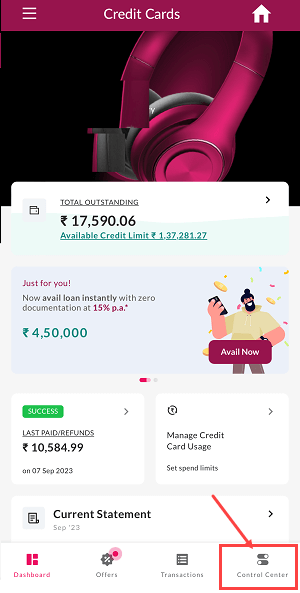 Axis Credit Card PIN
