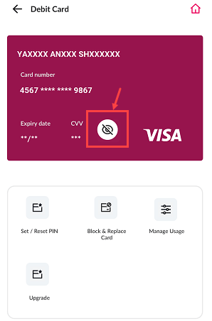 Check Axis Debit Card Number, CVV and Expiry Date online