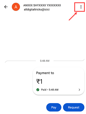 Block unblock UPI ID/Mobile Number on Google Pay