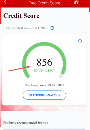 Check Free CIBIL Score or Credit Score Kotak Mobile Banking