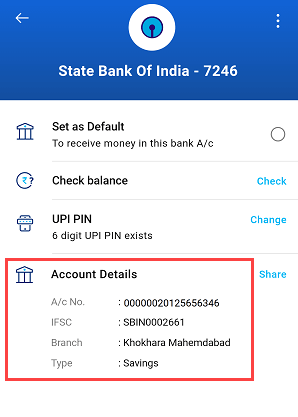 Check SBI account number and IFSC online