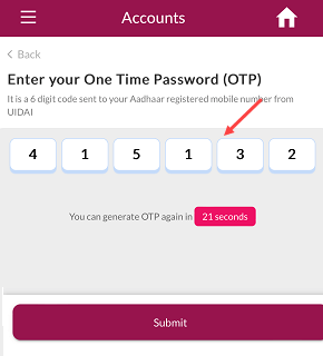 Link Aadhaar with Axis Bank Account