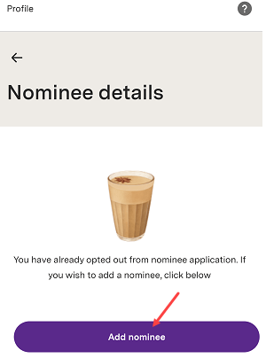 Upstox Add Nominee Online