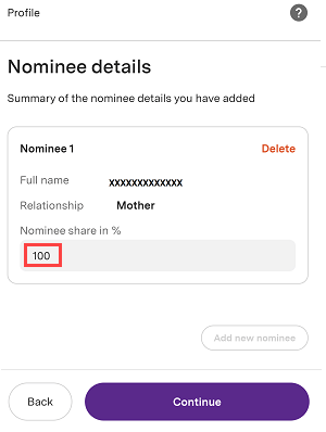 Upstox Add Nominee Online