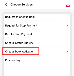 Activate Online New Cheque Book of Central Bank of India Account