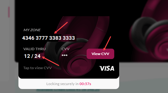 Check Axis Bank Credit card number, expiry cvv online