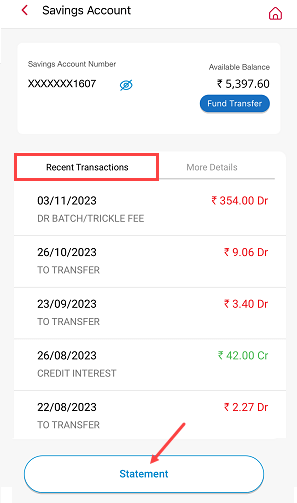 Download Central bank of India statement