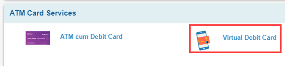 SBI Virtual Debit Card Details Like Card Number, CVV and expiry