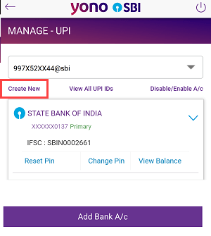 Create SBI Account Official UPI ID with @sbi Handle Name