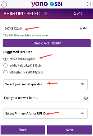 Create SBI Account Official UPI ID with @sbi Handle Name