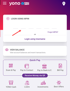 YONO SBI Login