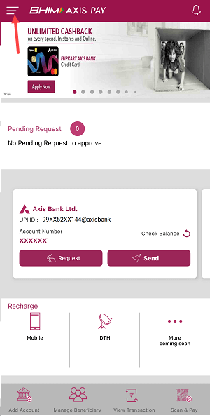 Approve IPO Mandate on Axis Pay App