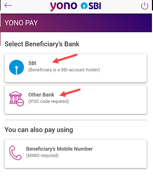 Add Beneficiary YONO SBI
