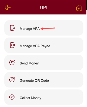 Create PNB Bank Account UPI ID on Mobile Banking