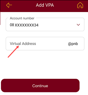 Create PNB Bank Account UPI ID on Mobile Banking