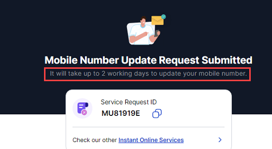  Change HDFC Account Registered Mobile Number Online