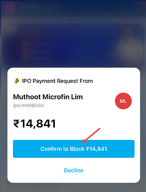 IPO Mandate Paytm