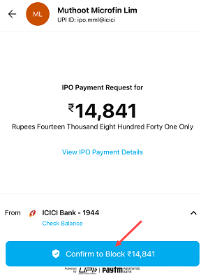 IPO Mandate Paytm