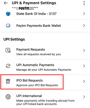 IPO Mandate Paytm