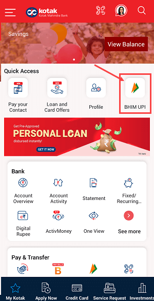 Approve IPO Mandate on Kotak Mobile Banking