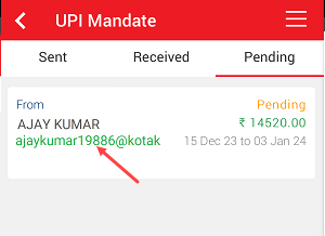 Approve IPO Mandate on Kotak Mobile Banking