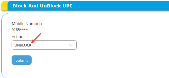 Block Unblock Canara Bank UPI Transfer