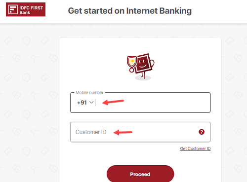 Activate IDFC First Bank Net Banking
