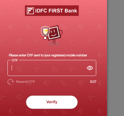 Activate IDFC First Bank Net Banking