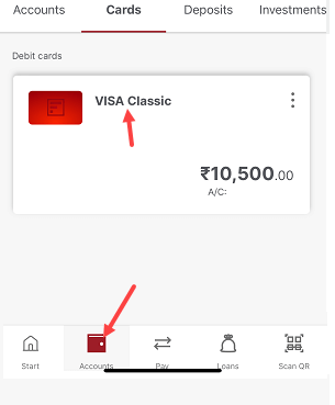 Check IDFC Debit Card number, CVV expiry date online