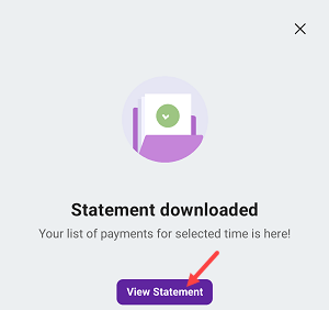 PhonePe UPI Transactions Statement