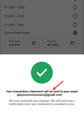 PhonePe UPI Transactions Statement