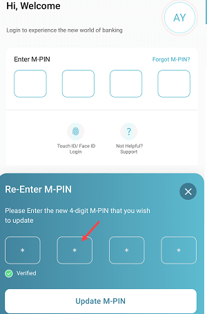 Bank of India (BOI) Omni Neo Bank Mobile Banking  Reset MPIN