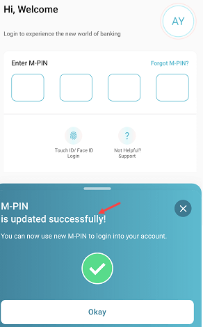 Bank of India (BOI) Omni Neo Bank Mobile Banking  Reset MPIN