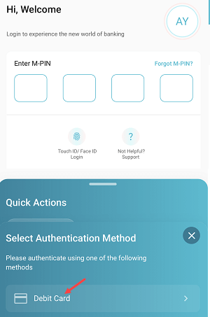 Bank of India (BOI) Omni Neo Bank Mobile Banking  Reset MPIN