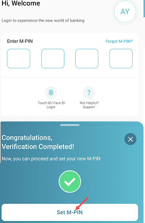 Bank of India (BOI) Omni Neo Bank Mobile Banking  Reset MPIN