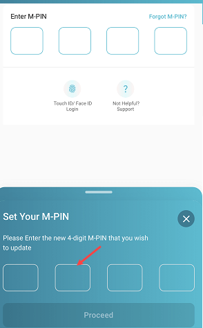 Bank of India (BOI) Omni Neo Bank Mobile Banking  Reset MPIN